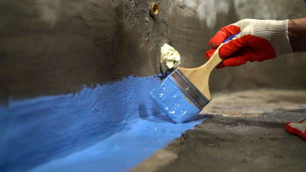 Commercial Emergency Waterproofing project at a Manchester, MD business property by SJ Waterproofing Pros